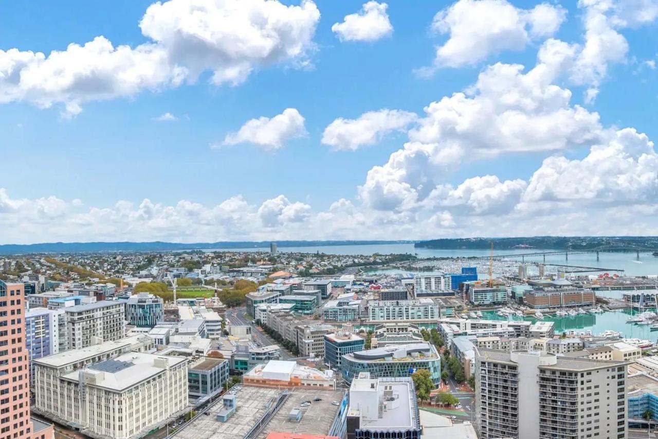 Amazing Harbour, Skytower And Rangitoto Views Lejlighed Auckland Eksteriør billede