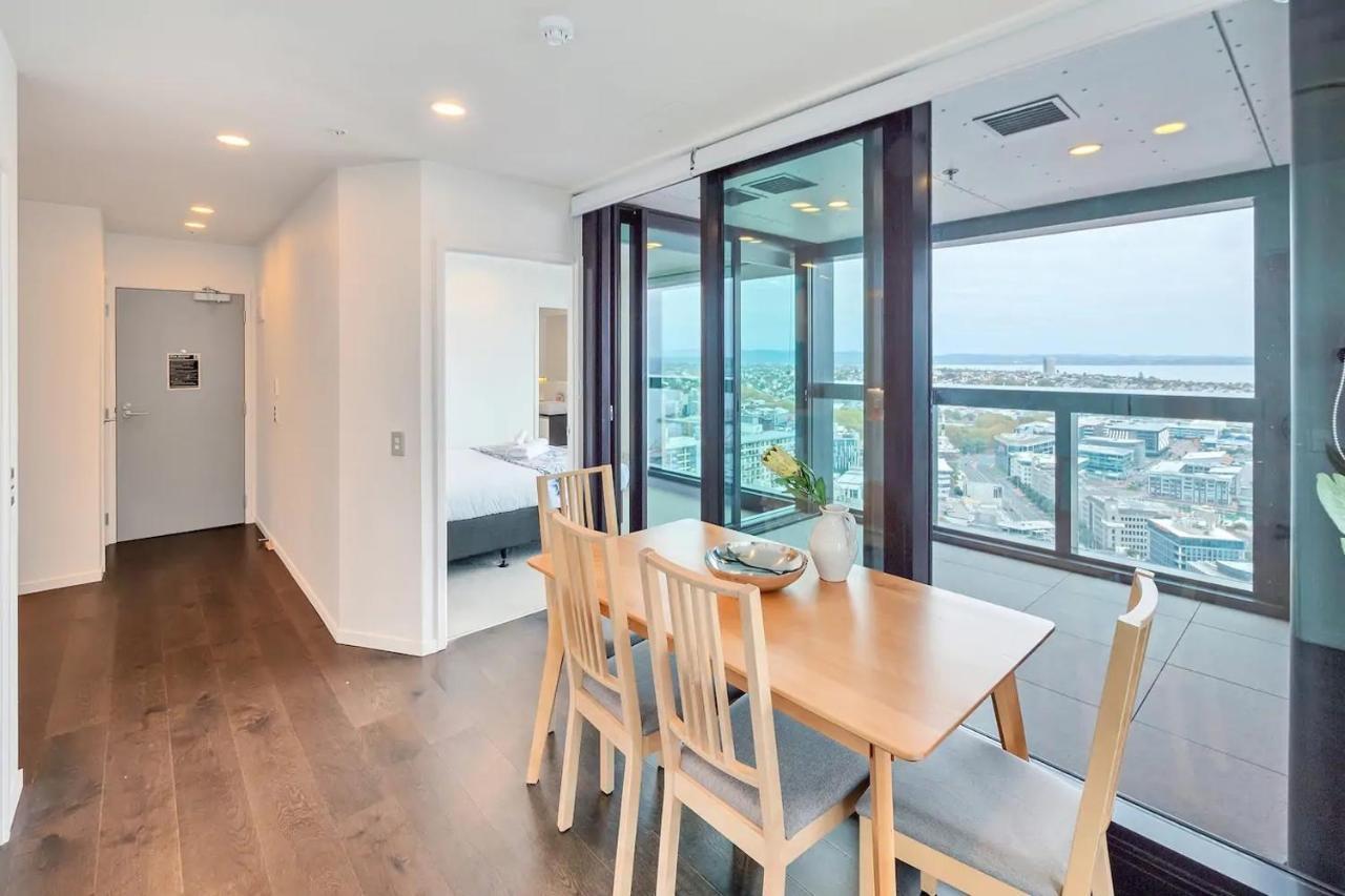 Amazing Harbour, Skytower And Rangitoto Views Lejlighed Auckland Eksteriør billede