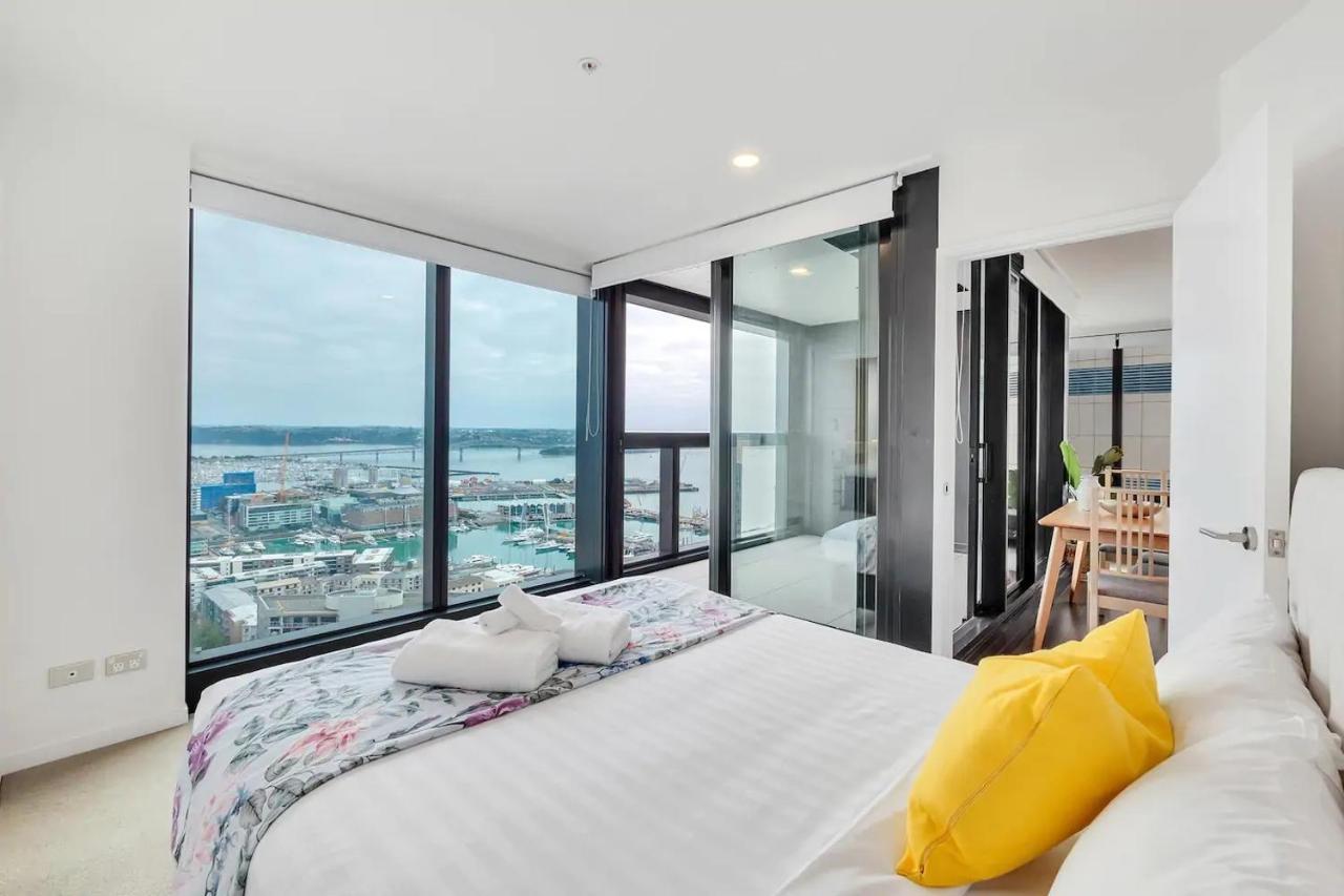 Amazing Harbour, Skytower And Rangitoto Views Lejlighed Auckland Eksteriør billede